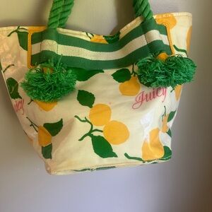 Vintage Rare juicy couture lemon tote bag from 2009